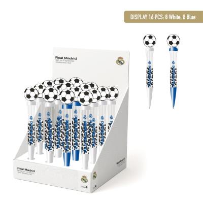 EXP 16 BOLIGRAFO GIRATORIO REAL MADRID SURTIDOS