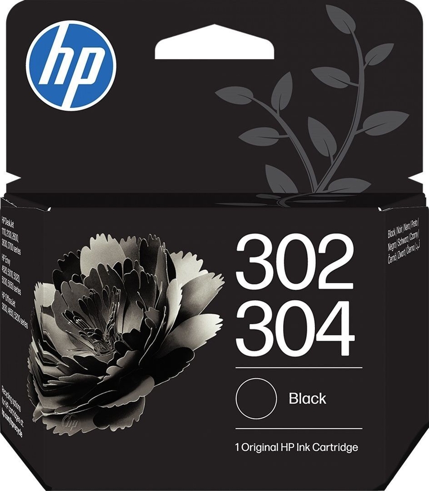 CARTUCHO TINTA ORIGINAL HP 302 Y 304 NEGRO