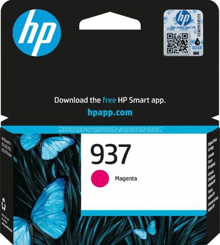 CARTUCHO TINTA ORIGINAL HP 937 MAGENTA 4S6W3NE