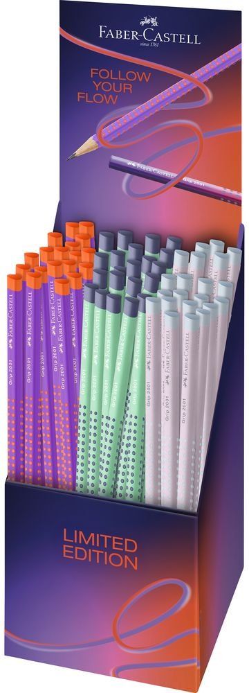 EXP 72 LAPIZ DE GRAFITO GRIP FLOW EDITION FABER CASTELL