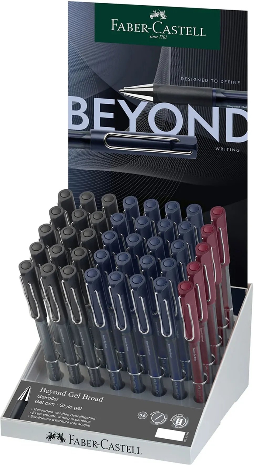 EXP 40 BOLIGRAFO BEYOND GEL 0,7MM COLORES SURTIDOS