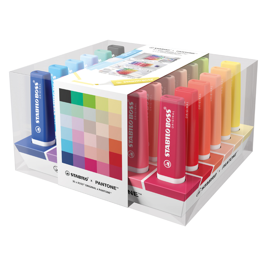 SET DE MESA 30 MARCADOR STABILO BOSS PANTONE