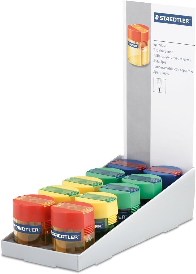EXP 10 AFILALAPICES SIMPLE PLASTICO CON DEPOSITO NORIS 511