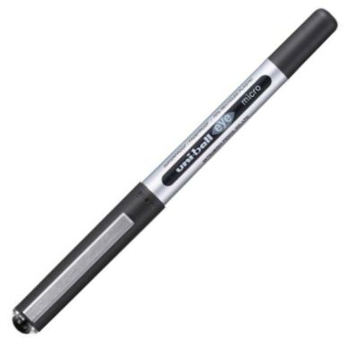 C/12 BOLIGRAFO UNI-BALL EYE MICRO NEGRO 0,5MM UB-150E