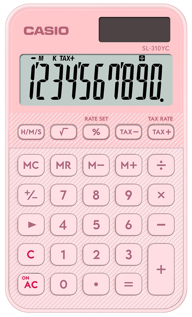 CALCULADORA BOLSILLO SL-310YC-LP COLOR ROSA