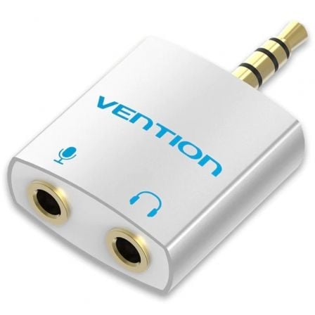 ADAPTADOR AUDIO VENTION JACK MACHO 3.5 A JACK HEMBRA X2
