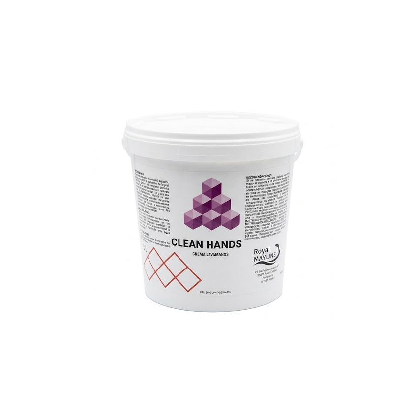 CREMA DE MANOS CON MICROPARTICULAS CLEAN HANDS, ENV. 4 KG