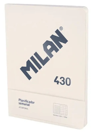 PLANIFICADOR SEMANAL Y MENSUDLA 430 SINCE 1918 BEIGE