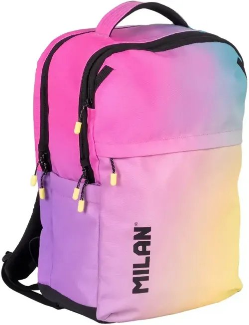MOCHILA 5 CREMALLERAS (25L) COLECCION SUNSET NEGRO