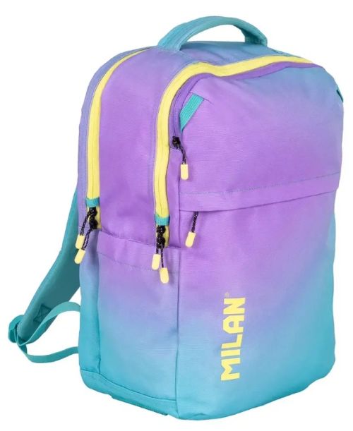 MOCHILA 5 CREMALLERAS (25L) COLECCION SUNSET TURQUESA