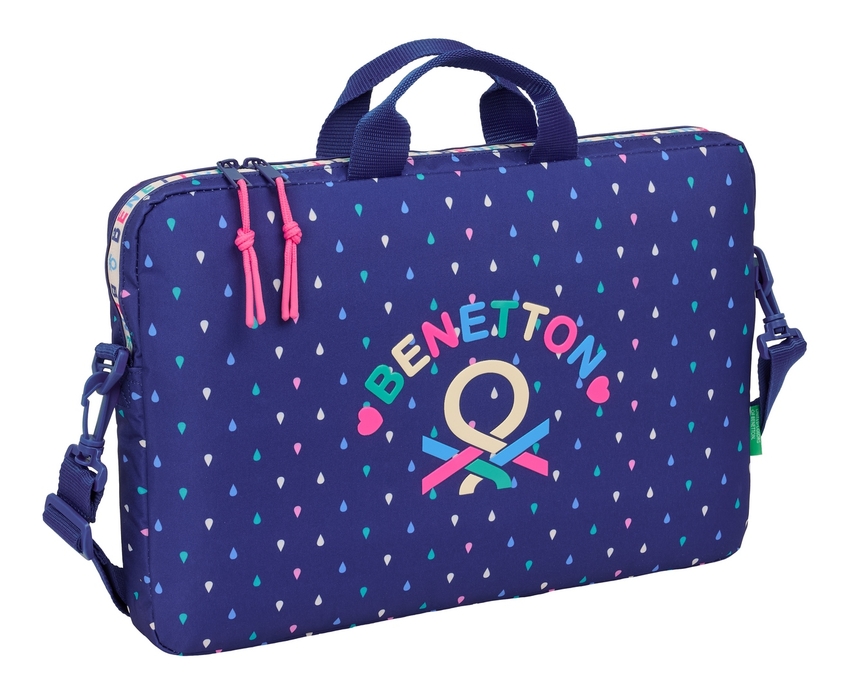 FUNDA PARA PORTATIL 15,6'' BENETTON DROP 40X27X4CM