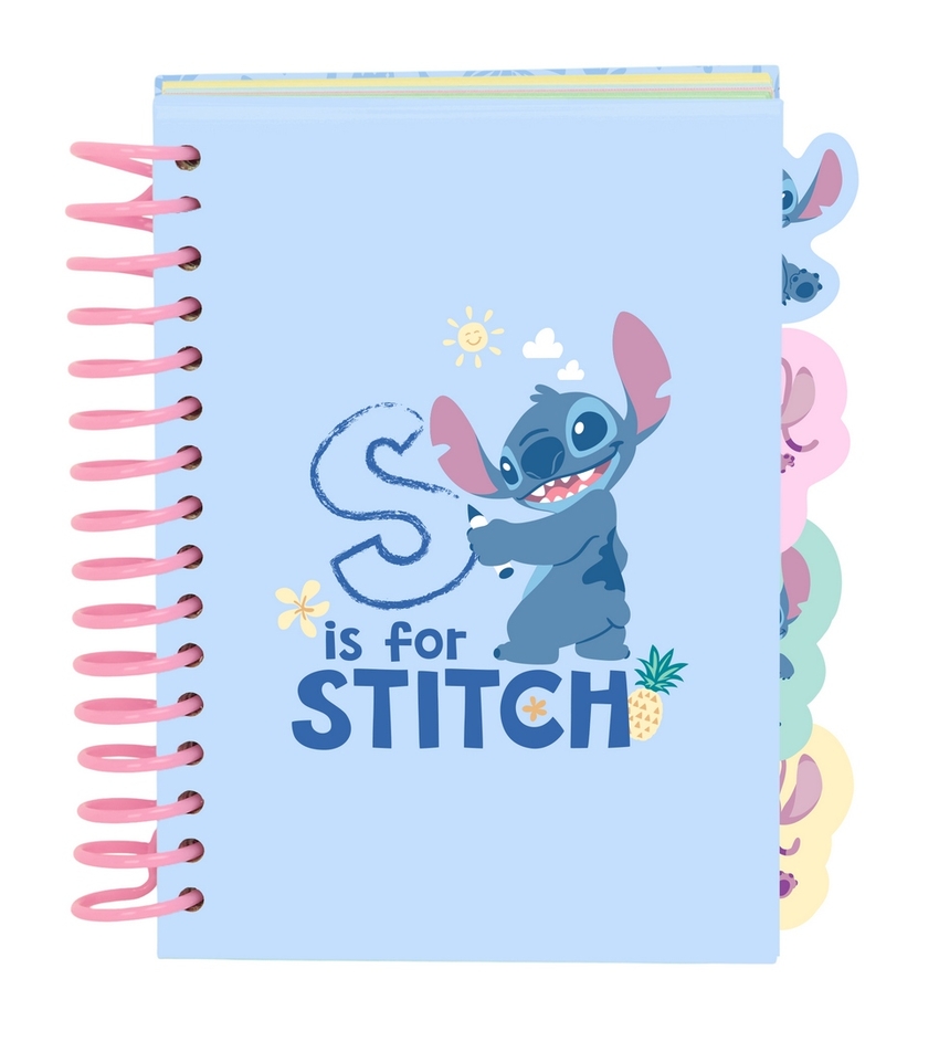 BLOC DE NOTAS A6 STITCH STATIONERY 10,5X14,8CM