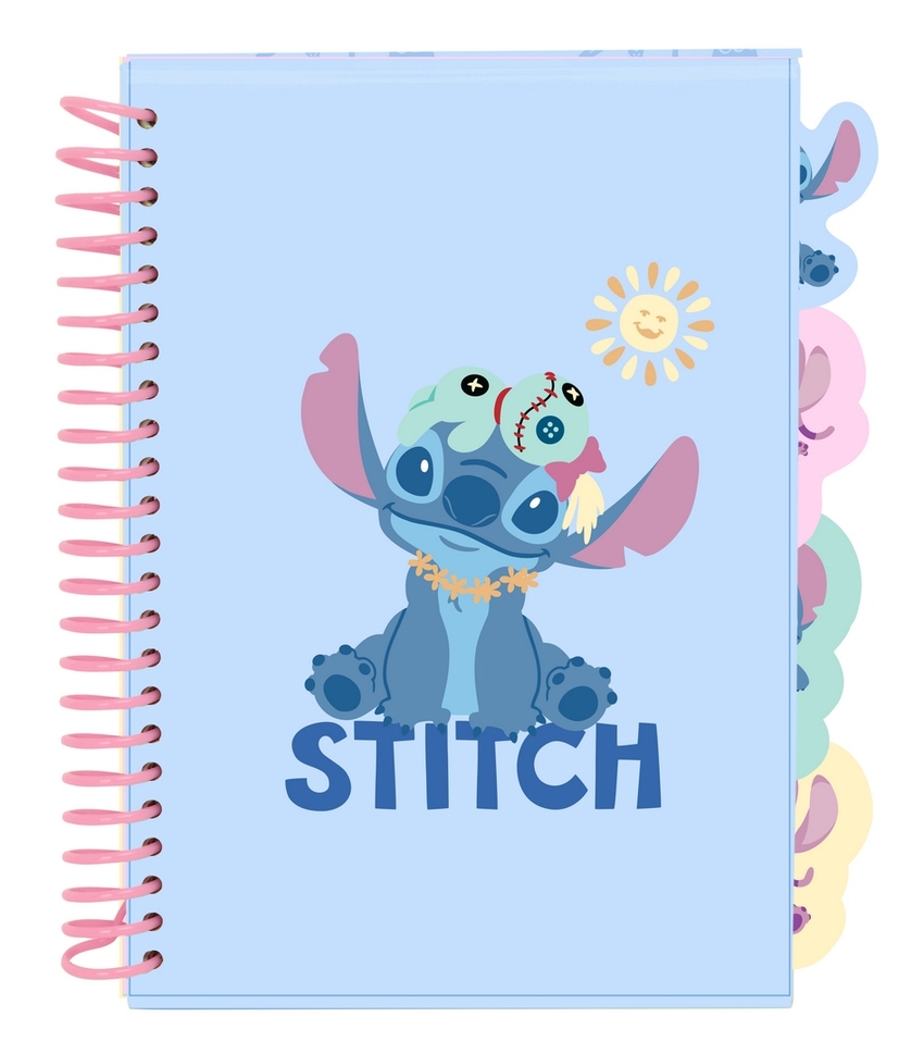 BLOC DE NOTAS A5 STITCH STATIONERY 14,8X2,1CM