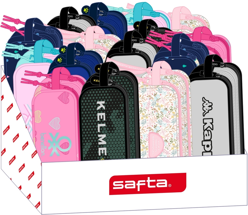 EXPOSITOR PORTATODOS DOBLES MARCAS 31,5X23,5X23CM