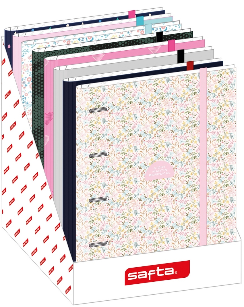 EXP CARPETAS 4 ANI 35MM C/RECAMBIO SURT. MARCAS 29X34X34CM