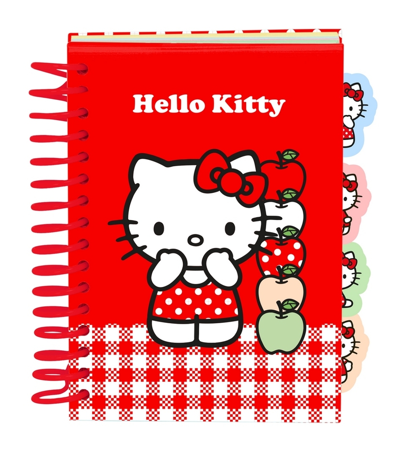 BLOC DE NOTAS A6 HELLO KITTY 10,5X14,8CM