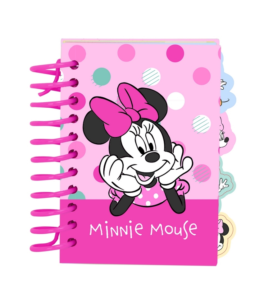 BLOC DE NOTAS A7 MINNIE MOUSE MINTY 7,4X10,5CM