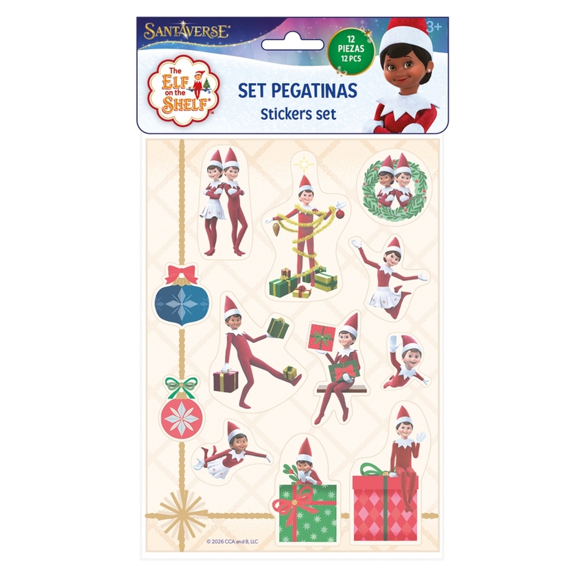 SET PEGATINAS SANTAVERSE 10,5X14,8CM