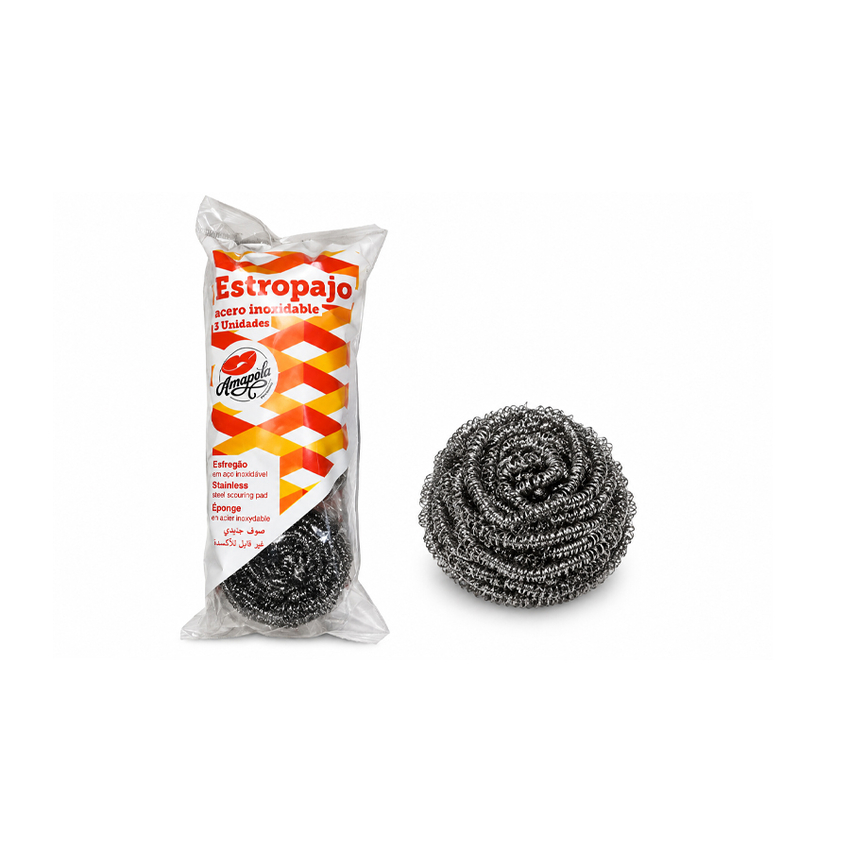NANA ACERO INOXIDABLE 20 GR, PAQ/3 UDS