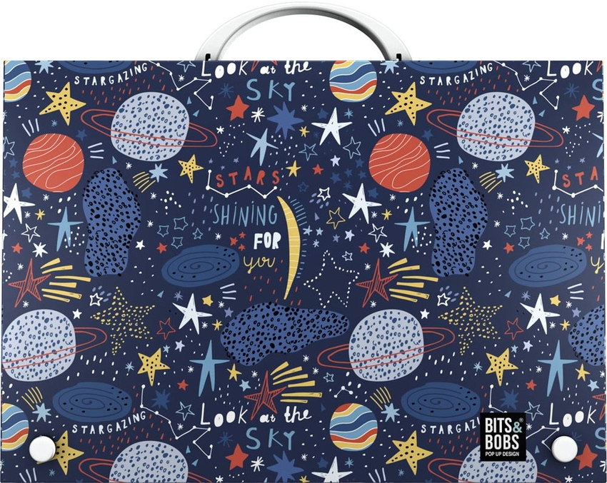 MALETIN PP B&B PLANETS 35X25X4CM