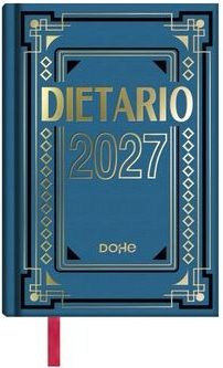 DIETARIO OCTAVO 2027 11,5X16,5CM COLOR AZUL