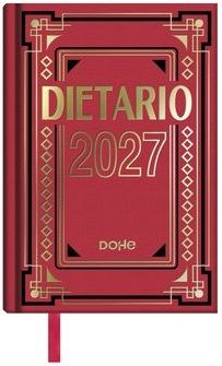 DIETARIO OCTAVO 2027 11,5X16,5CM COLOR ROJO