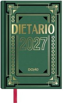DIETARIO OCTAVO 2027 11,5X16,5CM COLOR VERDE