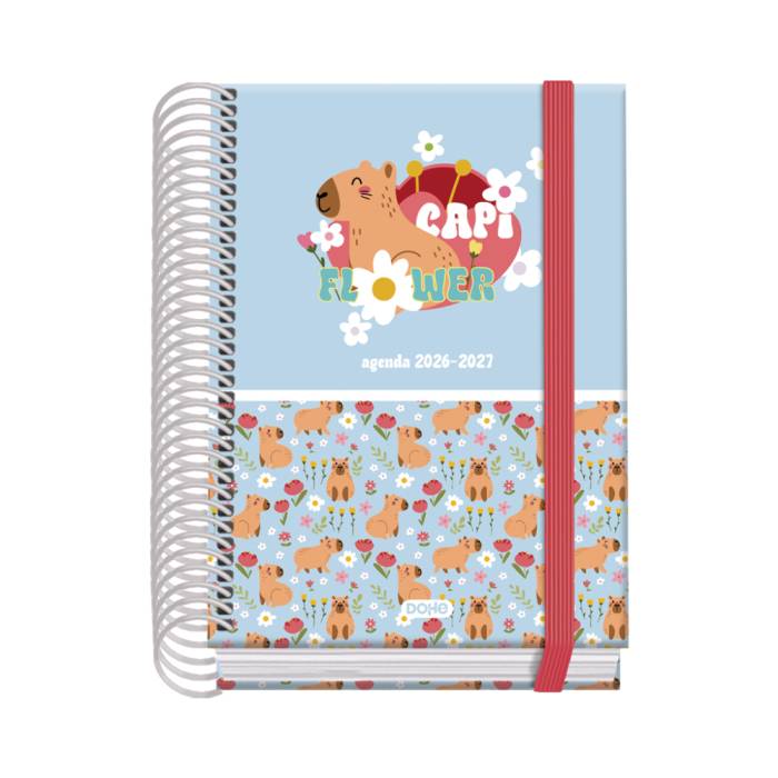 AGENDA ESCOLAR 26-27 A6 DP CAPI FLOWER