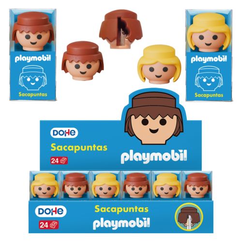 EXP 24 GOMAS DE BORRAR SURTIDAS PLAYMOBIL