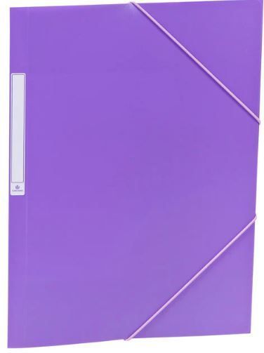 PAQ/10 CARPETAS F? GOMAS SOLAPAS PP TRANSLUCIDO VIOLETA