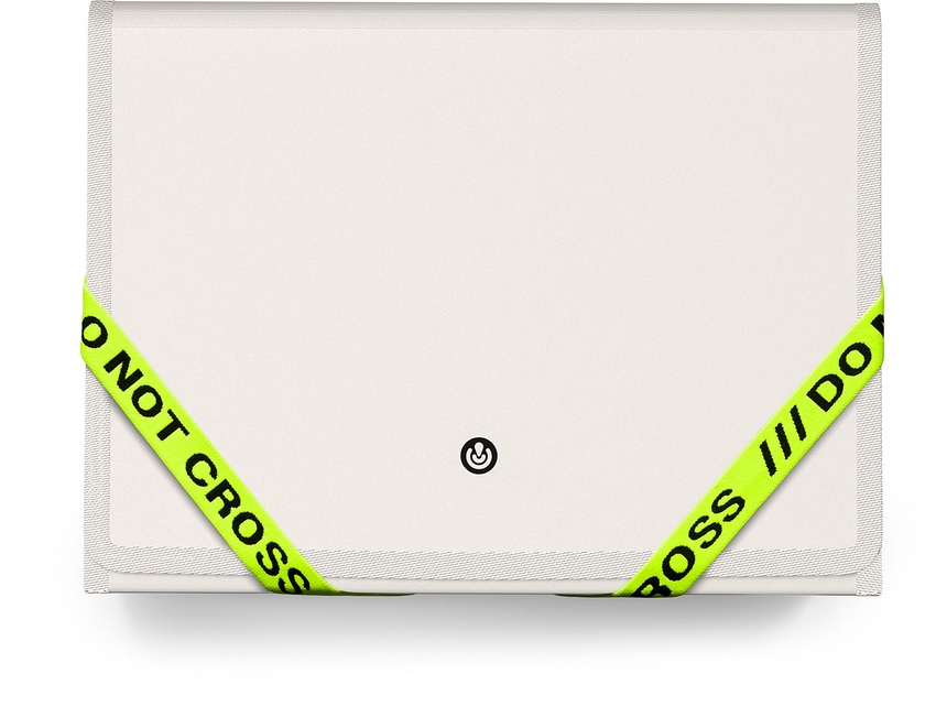 CARPETA FUELLE F? PP NOT CROSS 13 DEPARTAMENTOS RIBET GREY