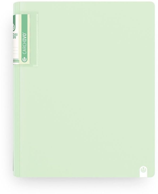 CARPETA ANILLAS A4 2 ANILLAS 40MM FOAM SOFT VERDE