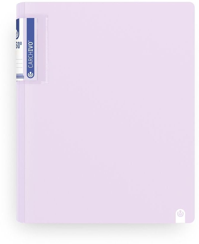 CARPETA ANILLAS A4 4 ANILLAS 40MM FOAM SOFT MALVA
