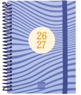 AGENDA ESCOLAR 26-27 8? SVH DIVA OLAS ESPIRAL