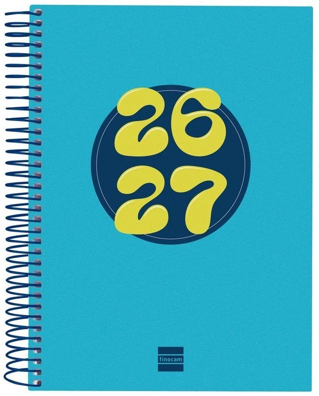 AGENDA ESCOLAR 26-27 4? DP COOL AZUL ESPIRAL
