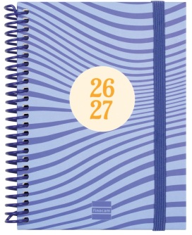 AGENDA ESCOLAR 26-27 4? DP DIVA OLAS ESPIRAL