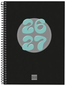 (CAT)AGENDA ESCOLAR 26-27 COOL 4? SVH NEGRO