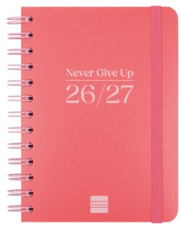 AGENDA ESCOLAR 26-27 4? DP COSMO ROJO ESPIRAL