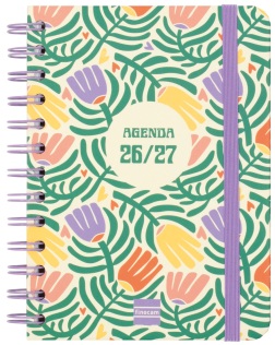 AGENDA ESCOLAR 26-27 8? DP COSMO GARDEN ESPIRAL