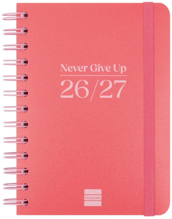 AGENDA ESCOLAR 26-27 8? SVH COSMO ROJO ESPIRAL