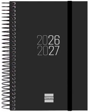 AGENDA ESCOLAR 26-27 E8 DP ESPIR ROJO ESPIRAL