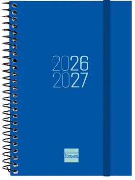 AGENDA ESCOLAR 26-27 E10 DP ESPIR AZUL ESPIRAL