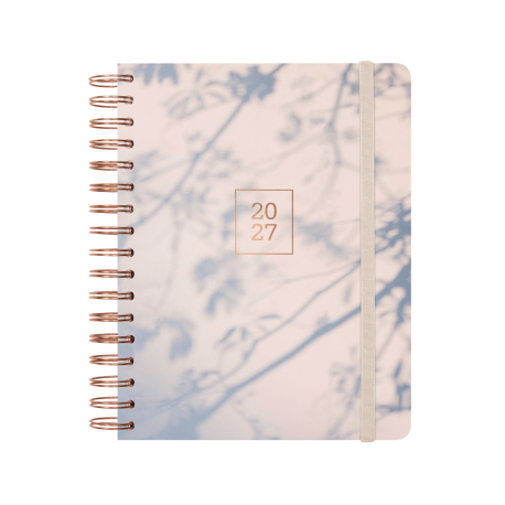 AGENDA ANUAL OPTIMAL 1/4 SVH 2027 GRIS INTL