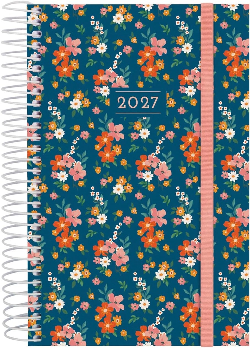AGENDA ANUAL ESPIRAL 2027 DESIGN COL E5 DP FLORA