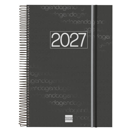 AGENDA ANUAL YEAR E40 1DP 2027 NEGRO