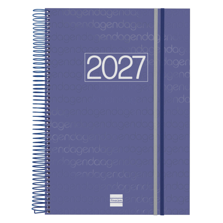 AGENDA ANUAL YEAR E40 1DP 2027 AZUL
