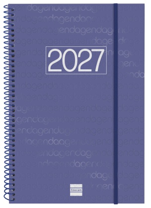 (CAT) AGENDA ANUAL ESPIRAL E11 SVV 2027 YEAR BLAU
