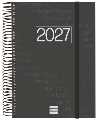(CAT) AGENDA ANUAL ESPIRAL E10 DP 2027 YEAR NEGRE