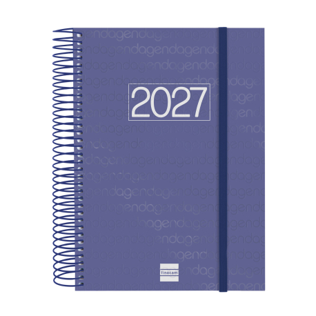 AGENDA ANUAL YEAR E10 1DP 2027 AZUL