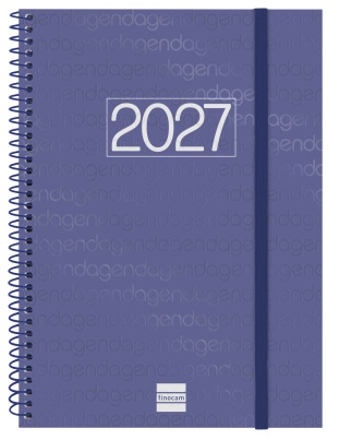 (CAT) AGENDA ANUAL ESPIRAL E10 SVV 2027 YEAR BLAU